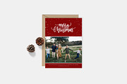 Christmas Card Template CD156