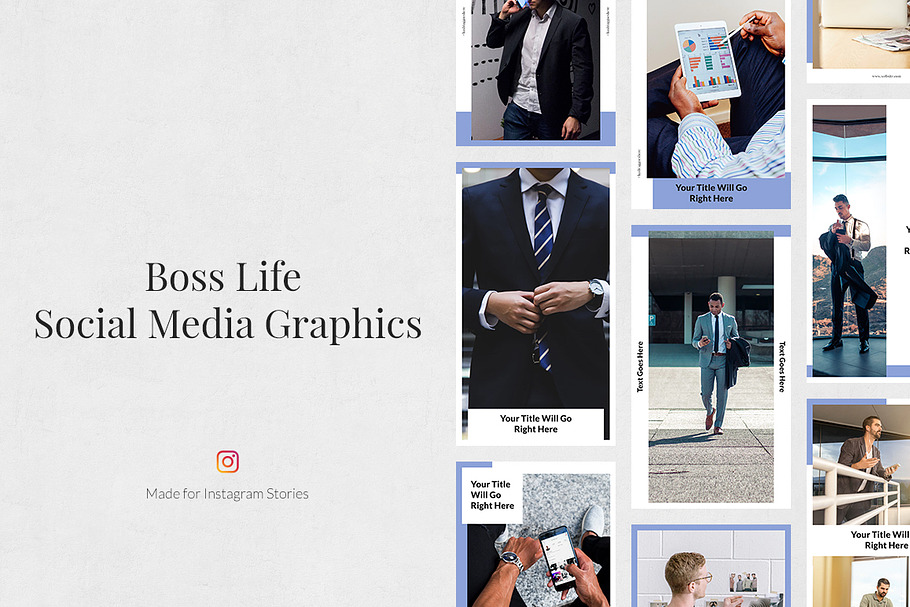 Boss Life Instagram Stories in Instagram Templates - product preview 8