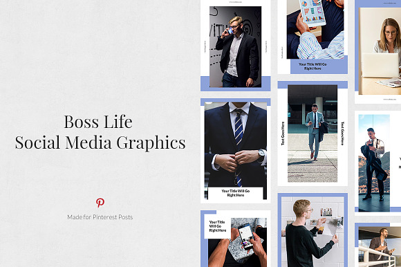 Boss Life Pack in Social Media Templates - product preview 5