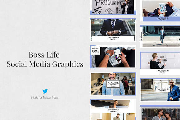 Boss Life Pack in Social Media Templates - product preview 6