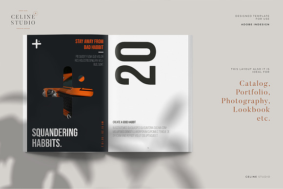 OPTIMA Modern Magazine in Magazine Templates - product preview 3