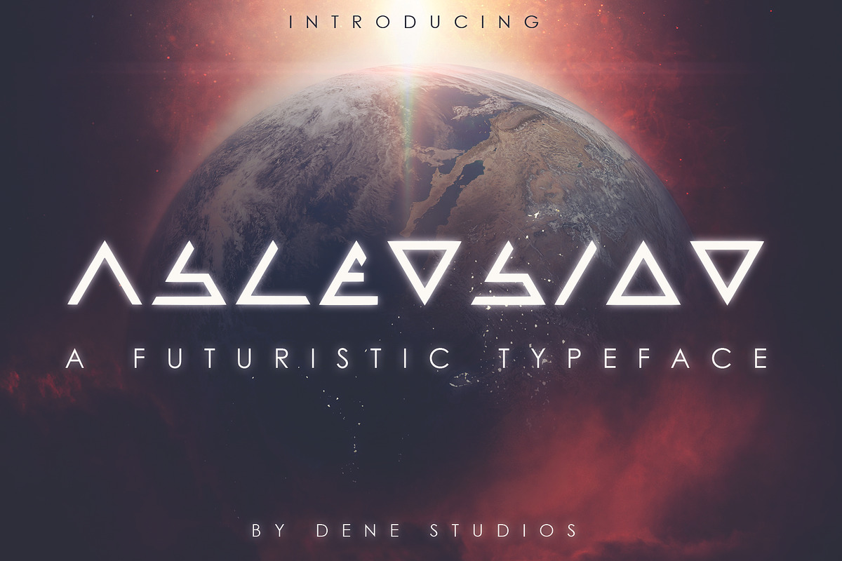 ASCENSION - A Futuristic Typeface in Display Fonts - product preview 8