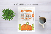 Autumn Food Market Flyer