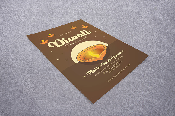Diwali Festival Flyer in Flyer Templates - product preview 1