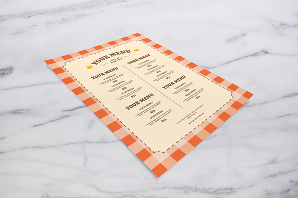 Fall Menu in Flyer Templates - product preview 1