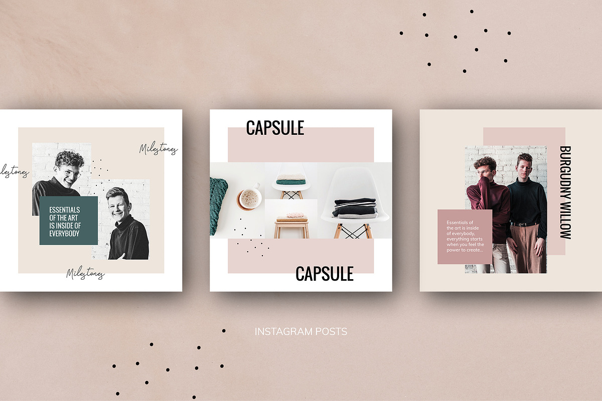 Instagram Posts / Brooke in Instagram Templates - product preview 8