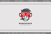 Monkey Gamer Logo