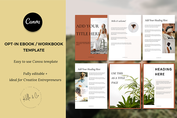 Canva eBook template: The Urbane in Magazine Templates - product preview 1