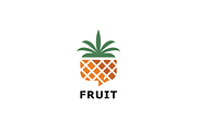 Pineapple Chat Logo Template
