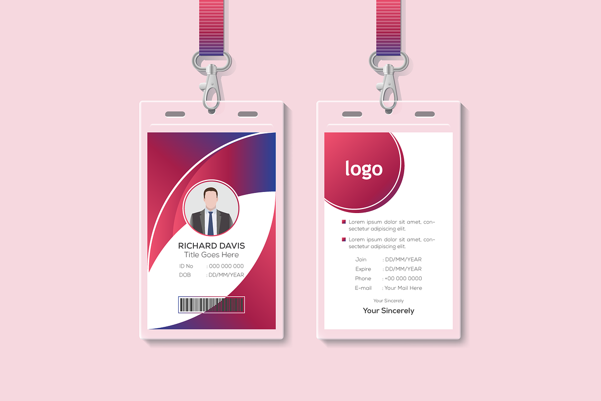 Corporate ID Card Templates in Card Templates - product preview 8