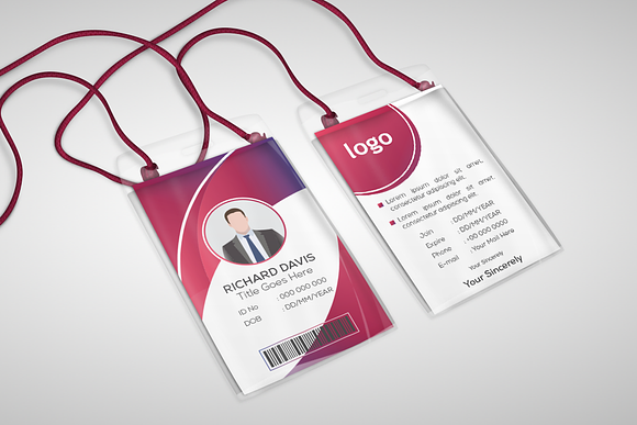 Corporate ID Card Templates in Card Templates - product preview 1