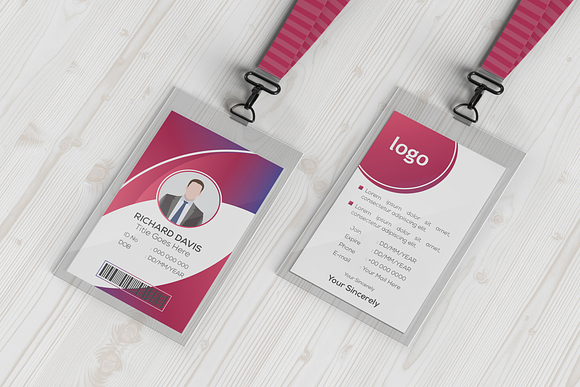 Corporate ID Card Templates in Card Templates - product preview 2