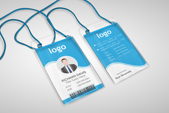 Minimal Creative ID Card Design in Card Templates - product preview 1