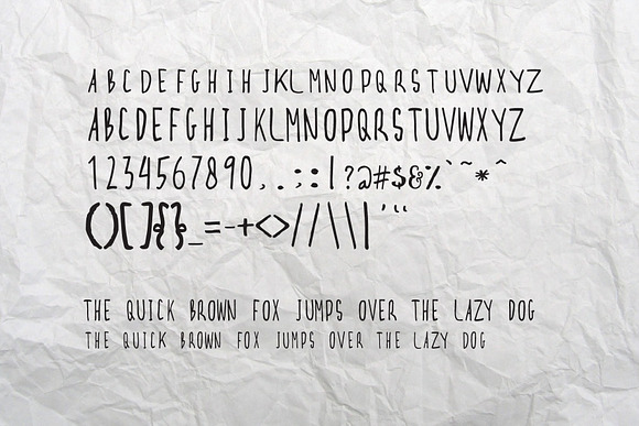 mono font in Script Fonts - product preview 2