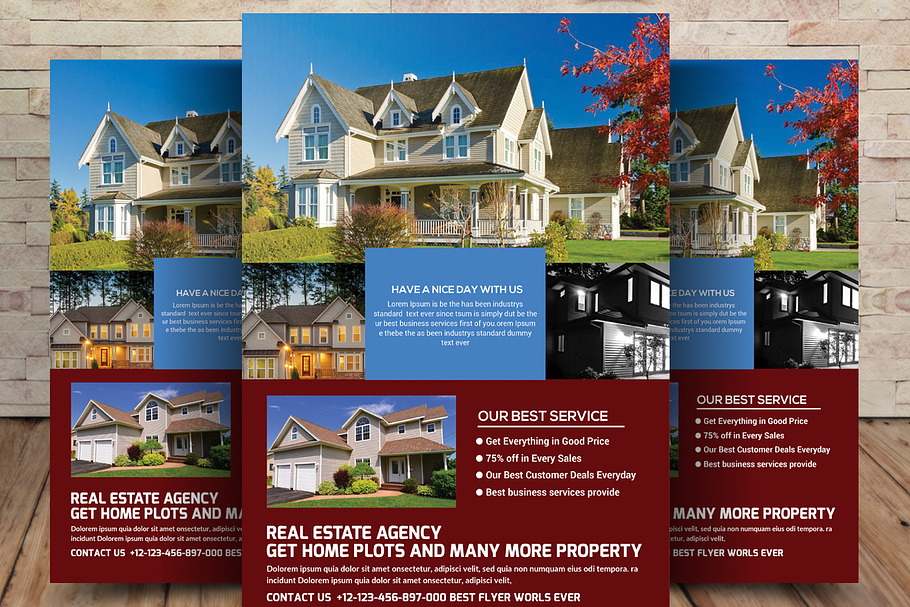 Modern Real Estate Flyer in Flyer Templates - product preview 8