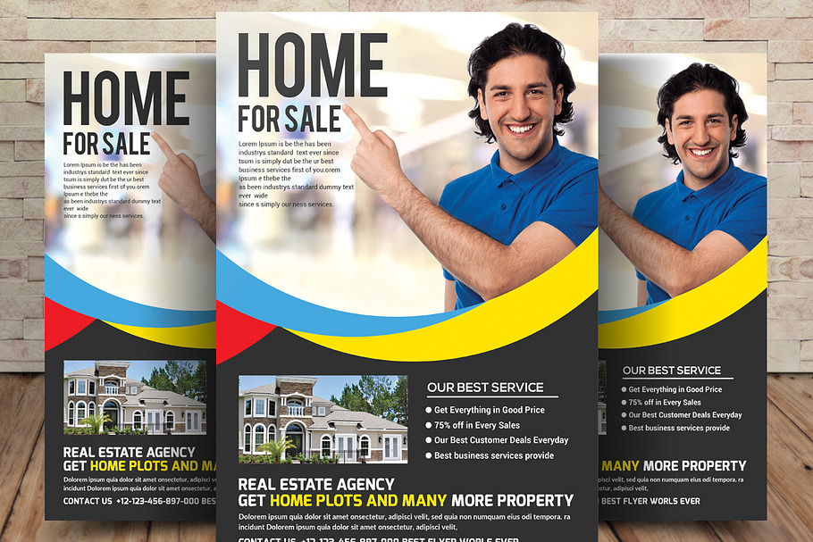 Real Estate Flyer in Flyer Templates - product preview 8