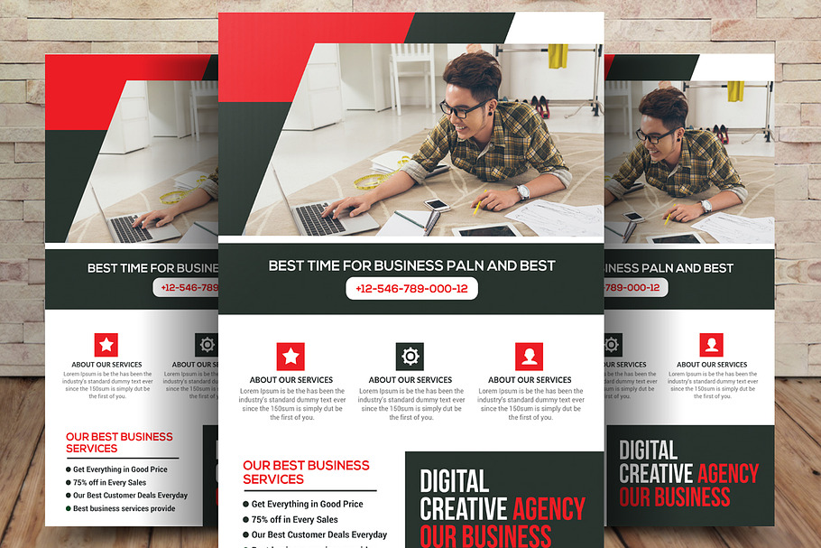 Best Business Flyers Templates in Flyer Templates - product preview 8