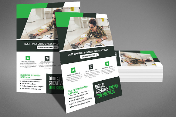 Best Business Flyers Templates in Flyer Templates - product preview 1