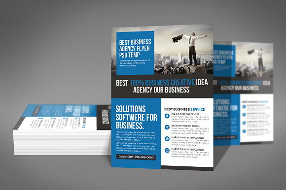 Bright Creative Flyer in Flyer Templates - product preview 2