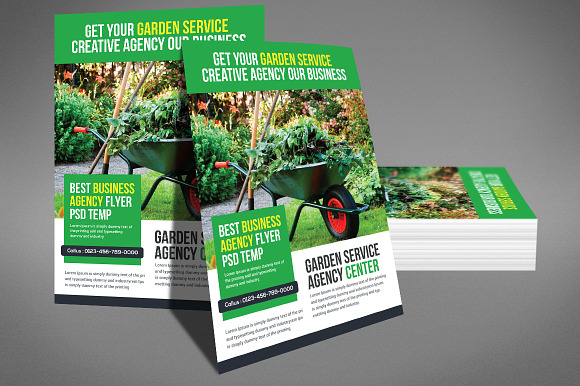 Garden Services Flyer in Flyer Templates - product preview 1