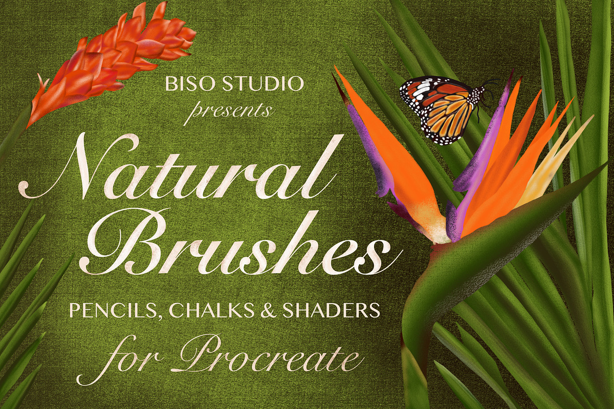 Natural Brushes for Procreate in Add-Ons - product preview 8