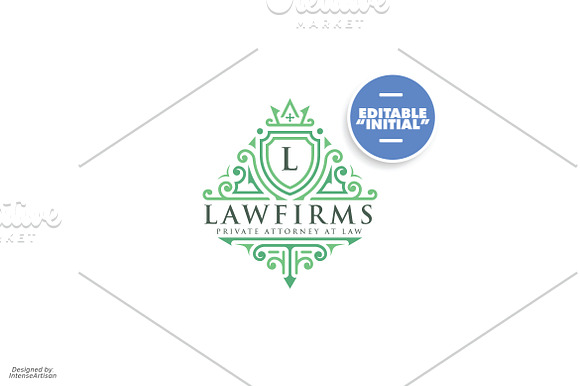 Luxury K Editable Letter Logo in Logo Templates - product preview 2