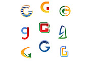 Alphabet letter G