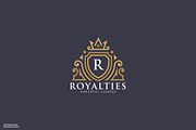 Luxury R Editable Letter Logo