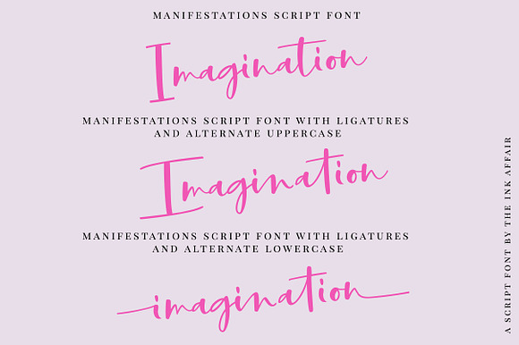 Manifestations Script Font in Script Fonts - product preview 5