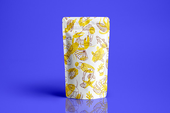 Seafood patterns in Patterns - product preview 4