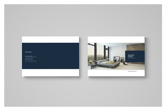 Simple Brochure Portfolio in Brochure Templates - product preview 2