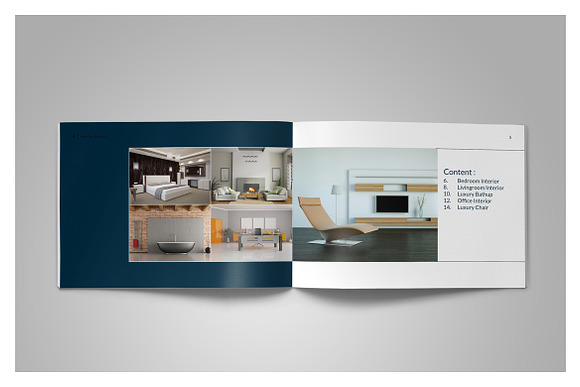 Simple Brochure Portfolio in Brochure Templates - product preview 6
