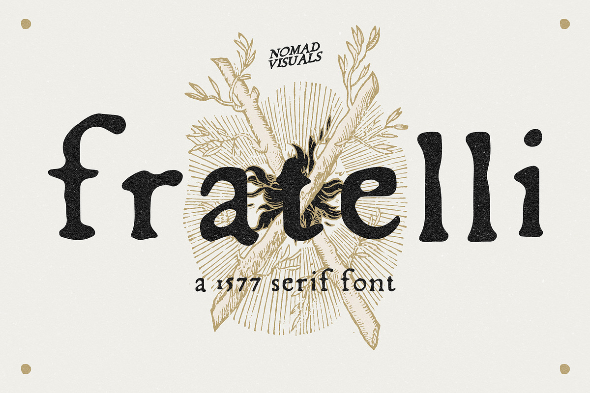 Fratelli - Serif font + Extras in Serif Fonts - product preview 8