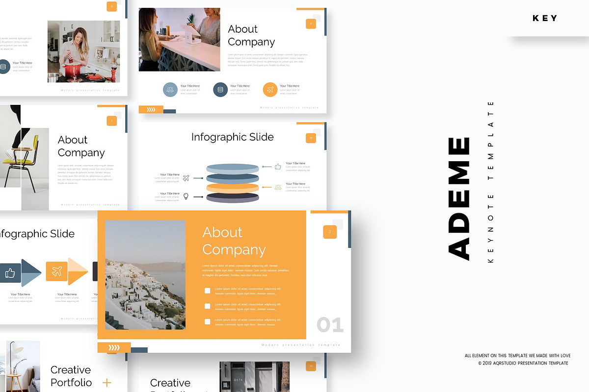 Ademe - Keynote Template in Keynote Templates - product preview 8