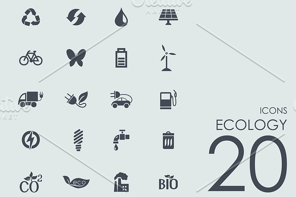 20 Ecology icons