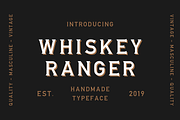 Whiskey Ranger -Vintage Font Family