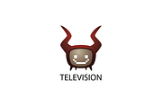 Long Horn TV Logo Template