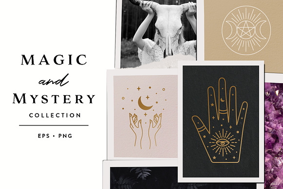 Magic & Mystery Bundle EPS & PNG in Illustrations - product preview 4