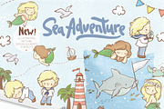 Sea adventure for boy's