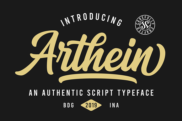 Arthein // Authentic Script in Script Fonts - product preview 14