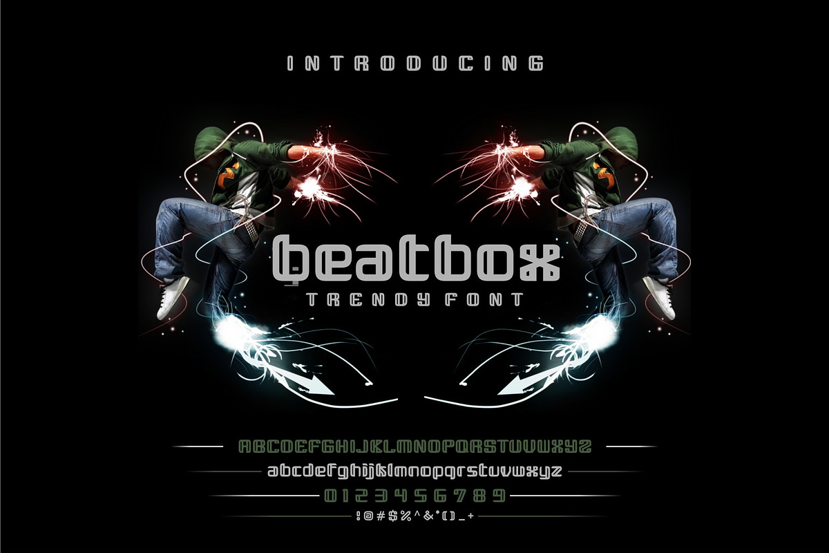 beatbox in Display Fonts - product preview 8