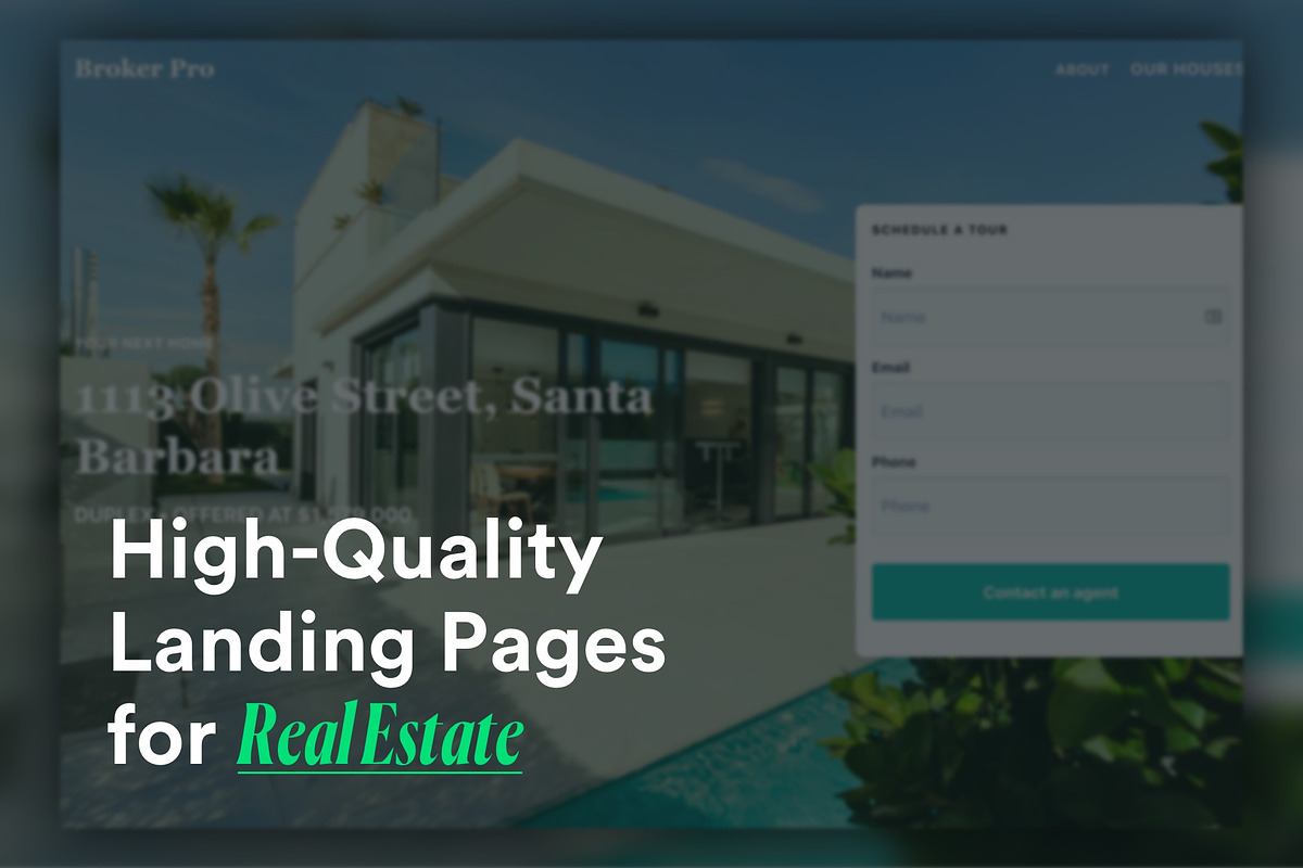 9 Real Estate Landing Pages Template in HTML/CSS Themes - product preview 8