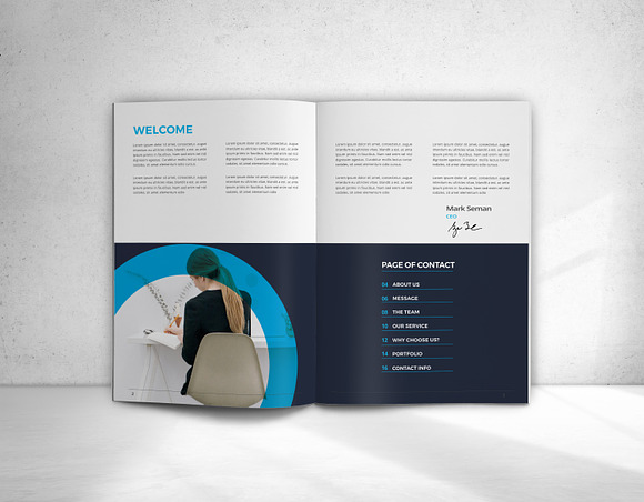 Company Profile in Brochure Templates - product preview 1