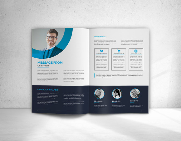 Company Profile in Brochure Templates - product preview 3