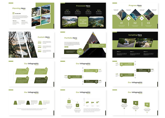 Green Parit - Keynote Template in Keynote Templates - product preview 2