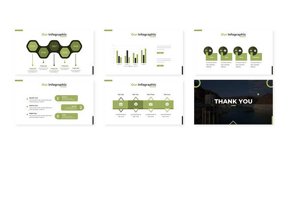Green Parit - Keynote Template in Keynote Templates - product preview 3