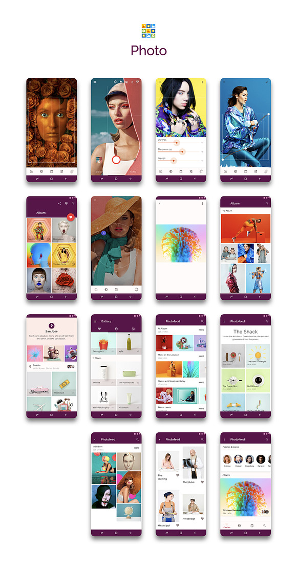 Prototype 86 - Template For Android in UI Kits and Libraries - product preview 25