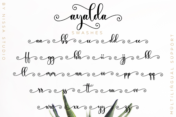 Ayalda Script in Script Fonts - product preview 11