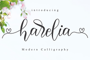 Harelia // Lovely Script Font