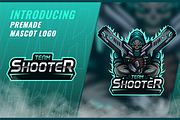 Team Shooter - ESport & Mascot Logo